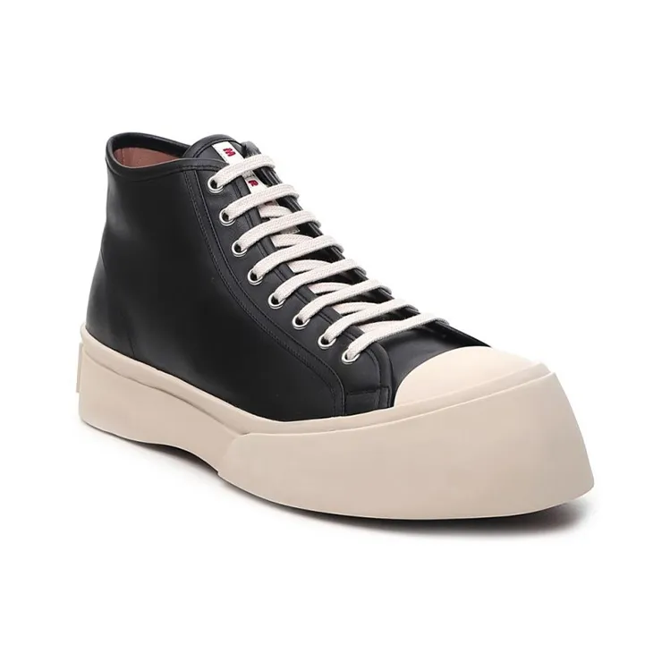 MARNI Stylish Skateboarding Shoes Women's Black-1