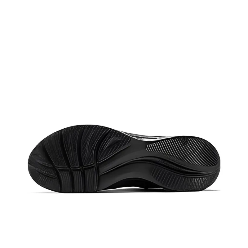 361° Anti Slip Wear Resistant Low Top Running Shoes Men's Black-3