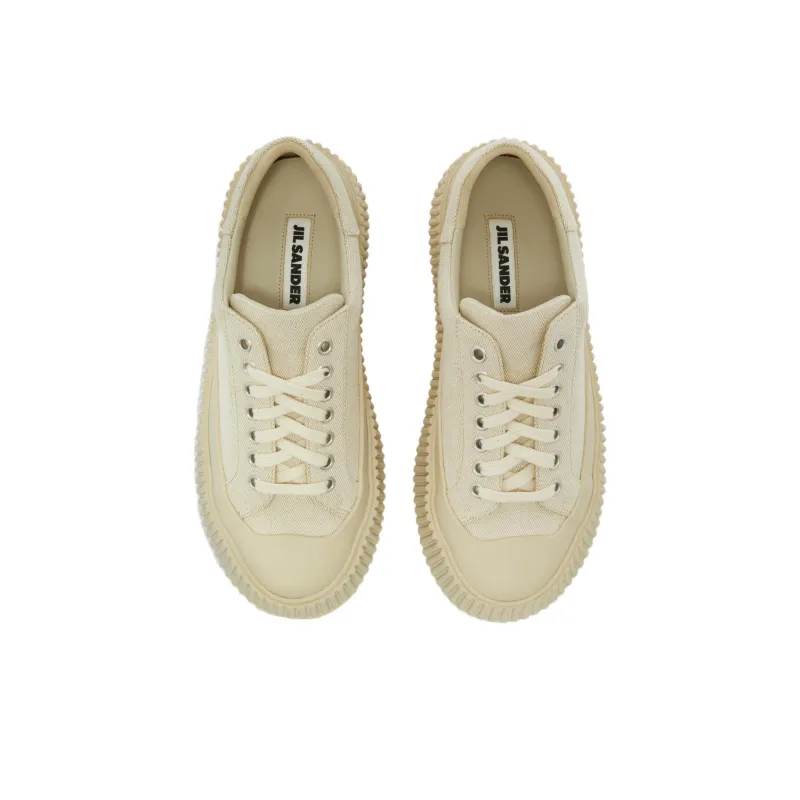JIL SANDER Panelled Round-Toe Sneakers Women's-2