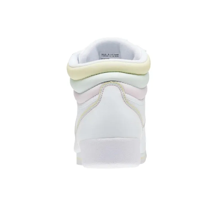 Reebok Freestyle Hi Glow White Women's-3