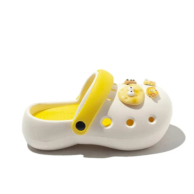 KATHRYN WILSON Clogs Women's White Yellow-1