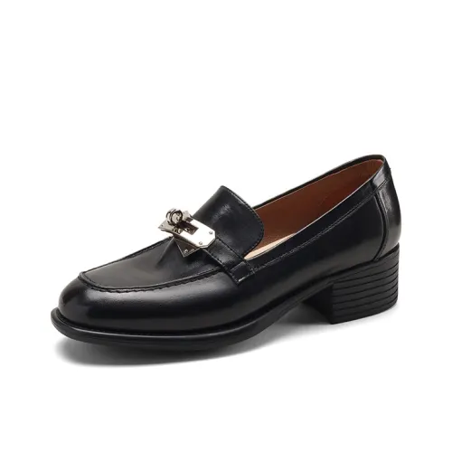 Ruby L Loafers Women's Yellow, Brown, Black