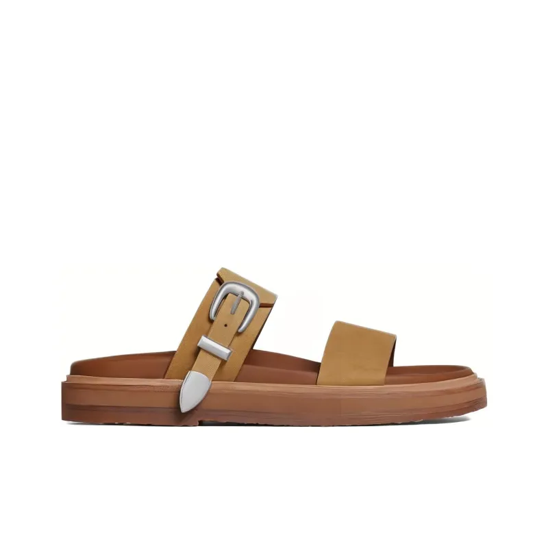 CELINE Stylish Sandals Men's Brown-1