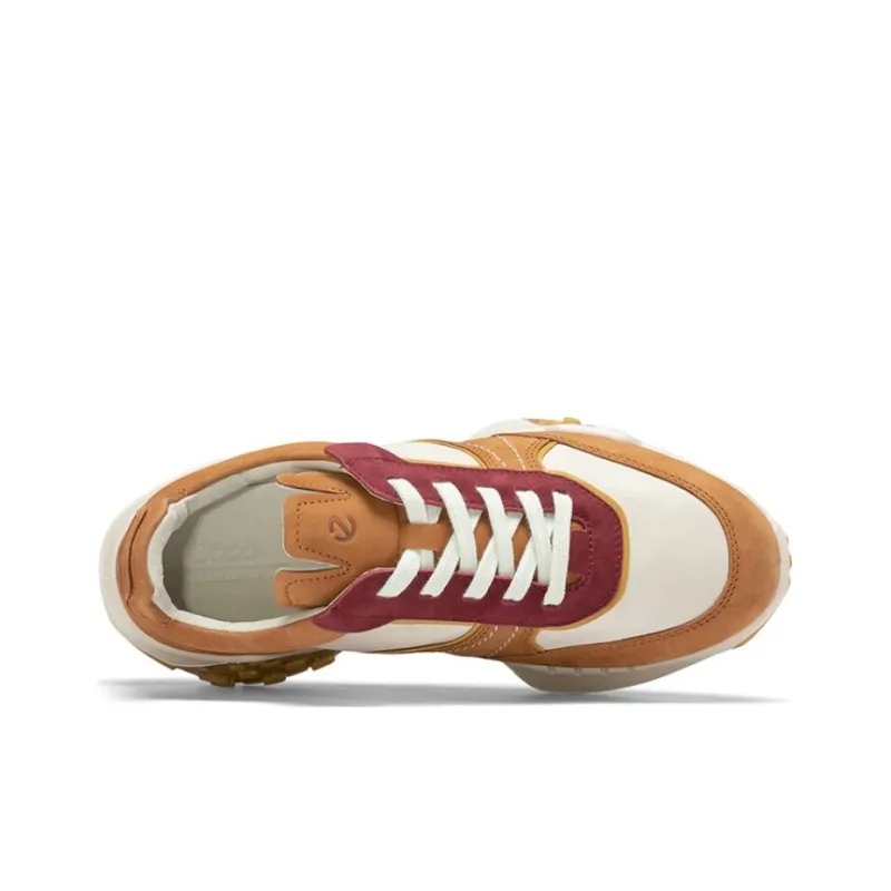 Ecco Low Top Sports Casual Shoes Women's Pumpkin Brown-3