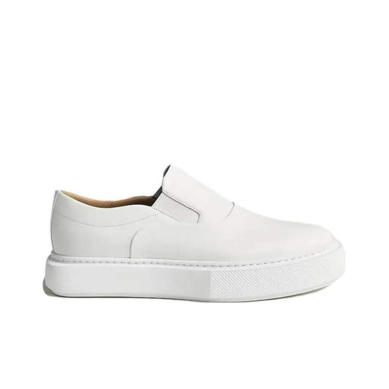 HERMES Loafers Men White-1