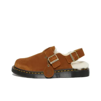 Dr.Martens Jorge Shearling Slingback Mule 'Brown'