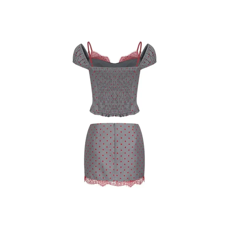 Incolore Two Piece Skirt Sets Women's-1