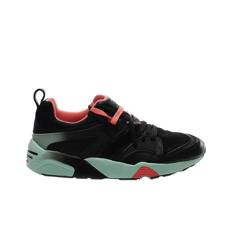 PUMA PINK DOLPHIN X BLAZE OF GLORY Low-Top Running Shoes Men's Black-1