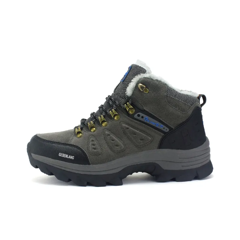 GESENLANG High Top Outdoor Shoes Men's Gray-0