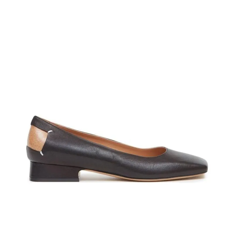 Maison Margiela Décortiqué Four-stitch Ballerina Shoes-1