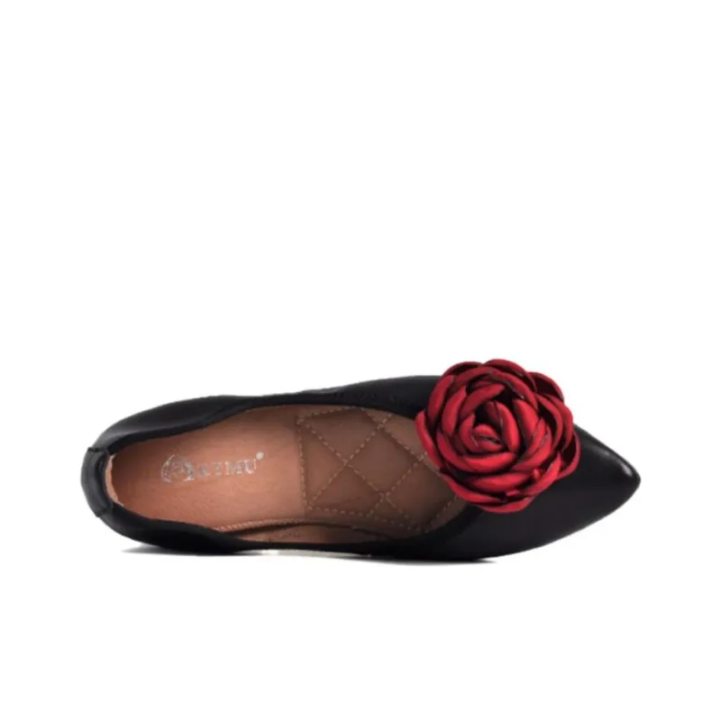 ARTMU Women's Casual Shoes Women's Low Top Black/Apricot-1