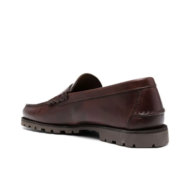 Paraboot Orsay Leather Moccassin Loafers-2