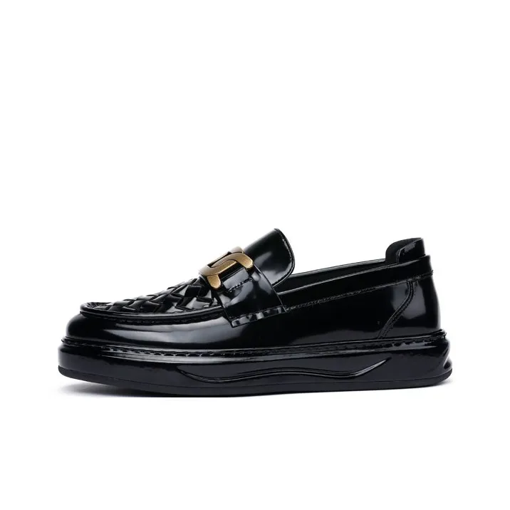 U7 Men's Casual Shoes Men's Black-2