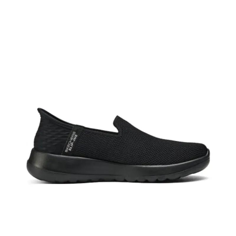 Skechers Hands Free Slip Ins Cushioning Breathable Low Top Casual Shoes Women's Black-1