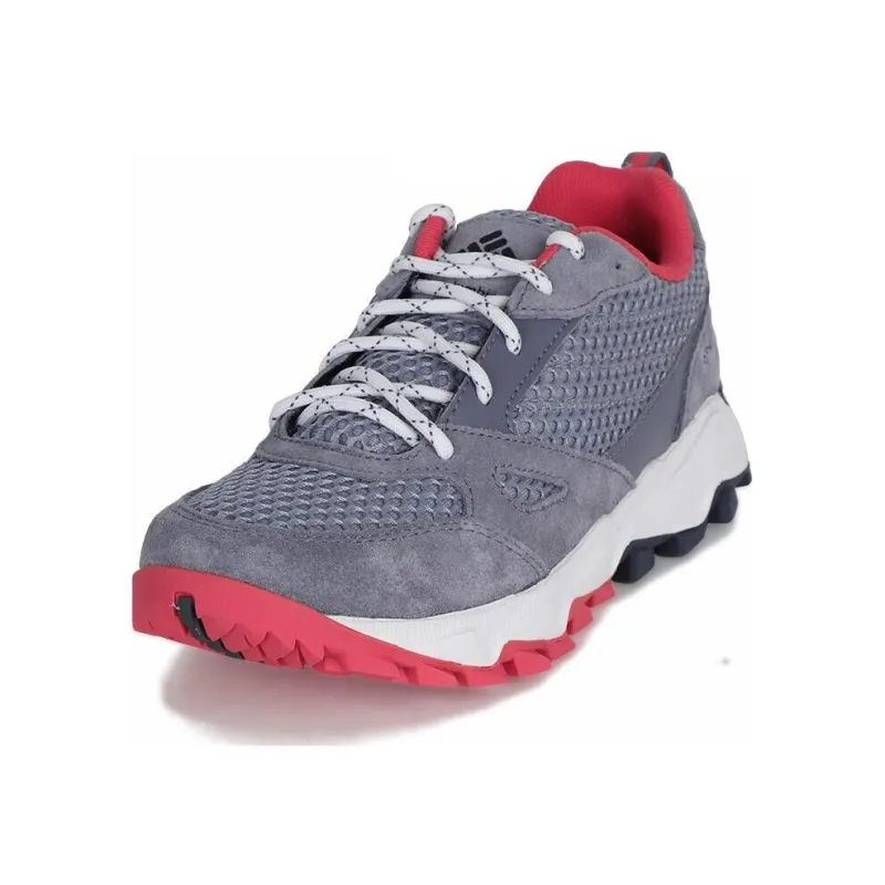 Columbia Anti Slip Wear Resistant Low Top Outdoor Shoes Women's Gray Pink-1