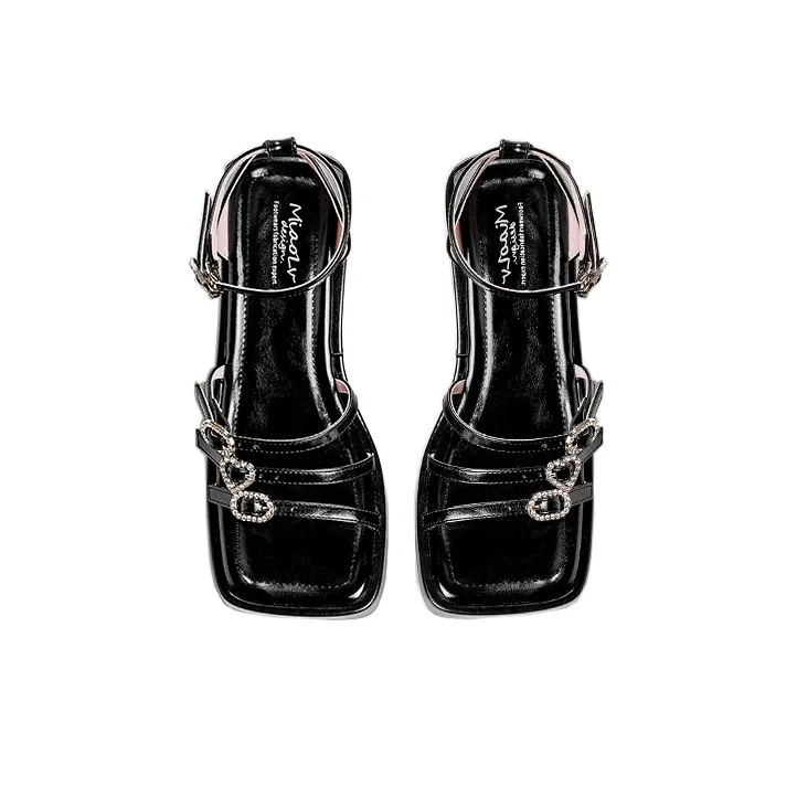 Wonderful Couple One Strap Sandals 7cm Women's-2