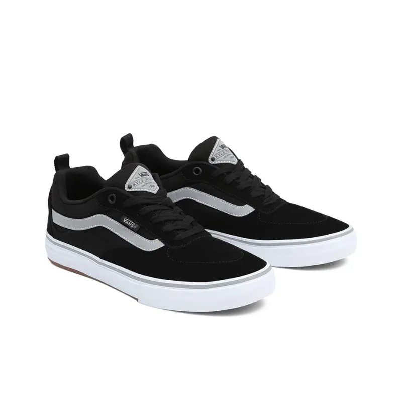 Vans Kyle Walker Low Tops Casual Skateboarding Shoes Unisex Black Gray-3