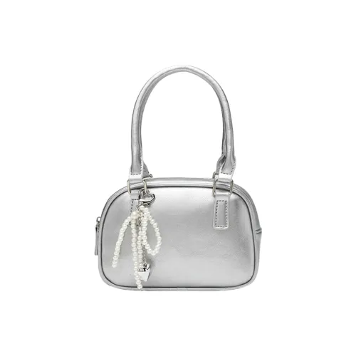 NX DOUGHNUT PU Shoulder Bag Crossbody Bag Handbag Regular Women's Silver/Gray Silver