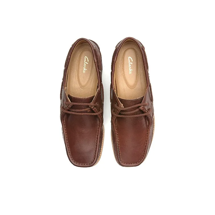 Clarks Men's Casual Shoes Men Low Top Tan-2