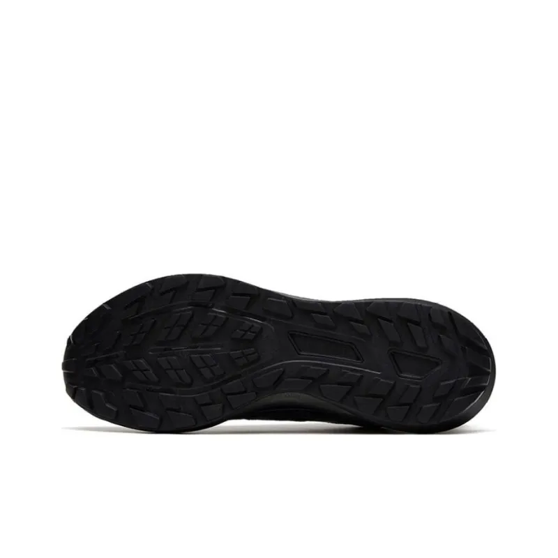 Anta Anti Slip Wear Resistant Low Top Running Shoes Men's Black-4