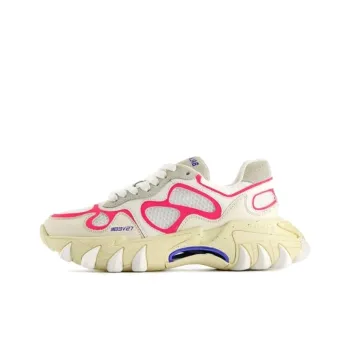 BALMAIN B East Panelled Lace up Sneakers Women's