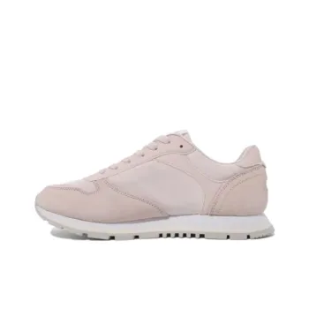 FILA Anti Slip Wear Resistant Low Top Running Shoes Women's Beige Pink