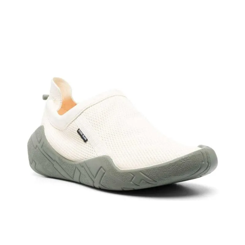 STONE ISLAND Shadow Project Logo-patch Leather Slip-on Sneakers-2