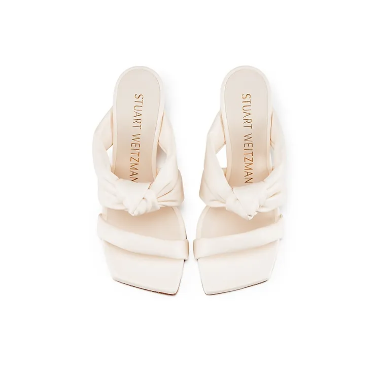 Stuart Weitzman/SW Playa 75 Stylish Sandal 7.5cm Women's White-3