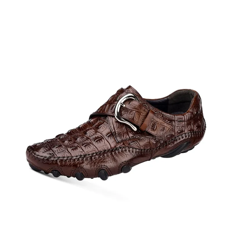BOLE Gommino Loafers Men Black/Red-10