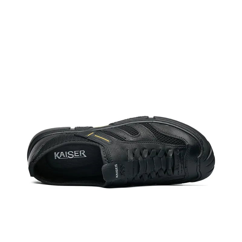 KAISER Low Top Casual Shoes Men's Black-2