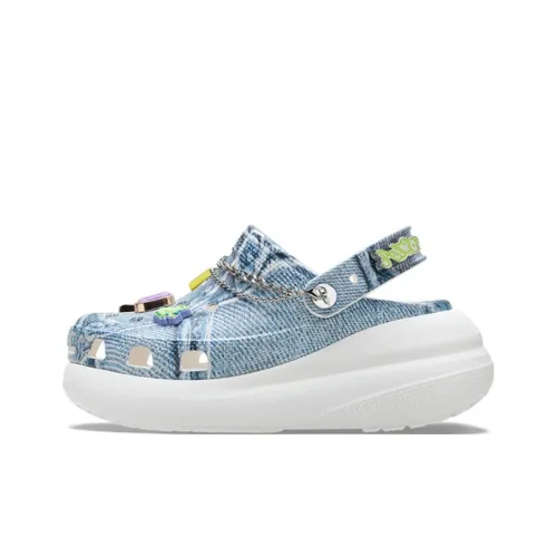 Crocs Mega Crush Clog SZA Denim