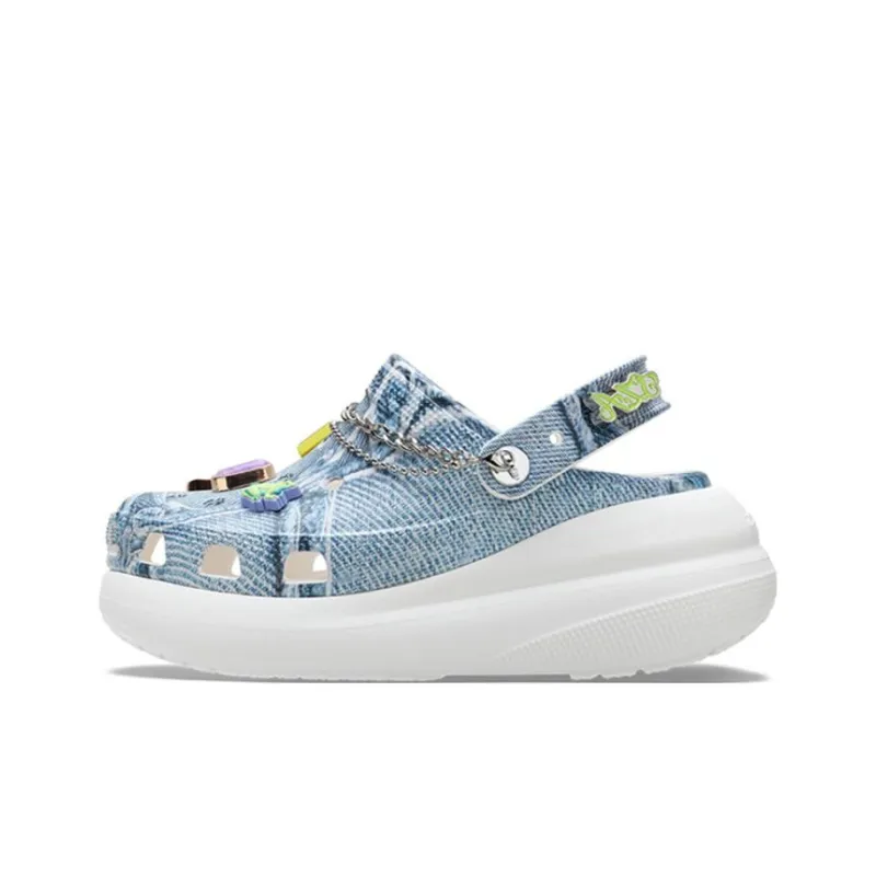 Crocs Mega Crush Clog SZA Denim-0