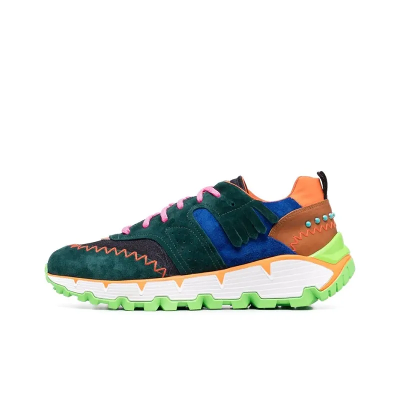ETRO Wear Resistant Low Top Casual Shoes Men's Multicolor-0