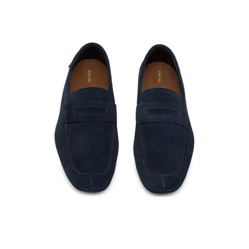 TOM FORD Berwick Men's Casual Shoes Men's Blue-3