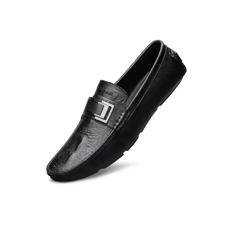 Wen Nai Casual Shoes Men's Black-2
