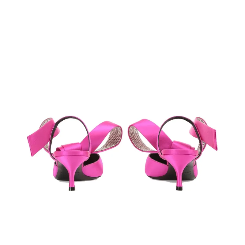 SERGIO ROSSI Marquise 40mm Leather Sandals-3