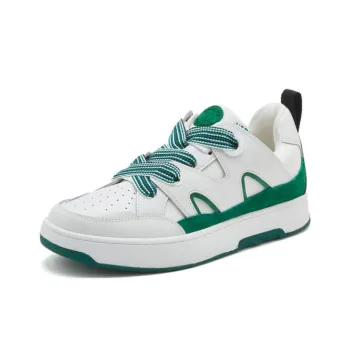 Staccato Ear Loop Shoes, Puffy Shoes Stylish Skateboarding Shoes Men's