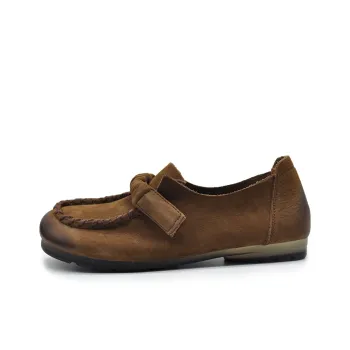 ARTMU Women's Casual Shoes Women's Low Top Light Brown