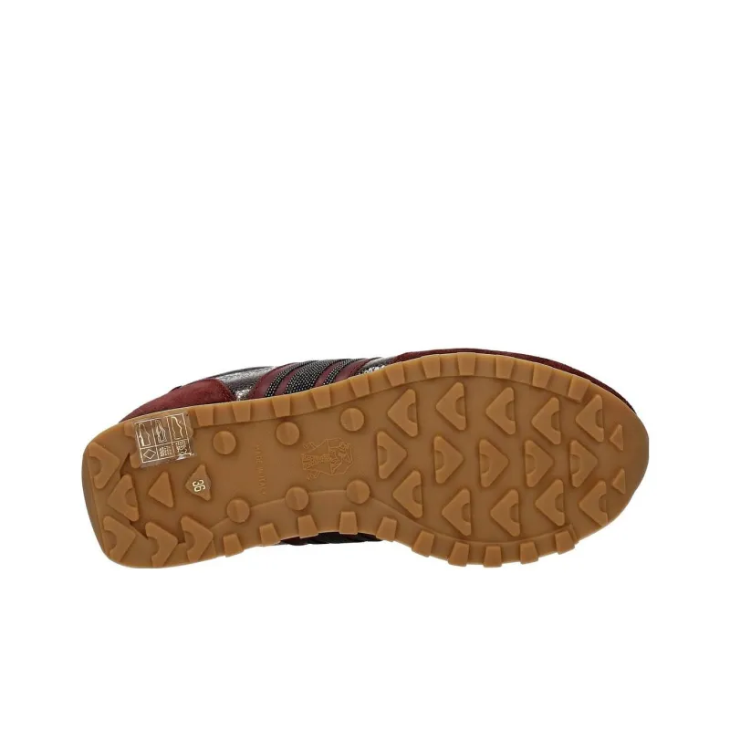 Brunello Cucinelli Low Top Sports Casual Shoes Women's Deep Red-4