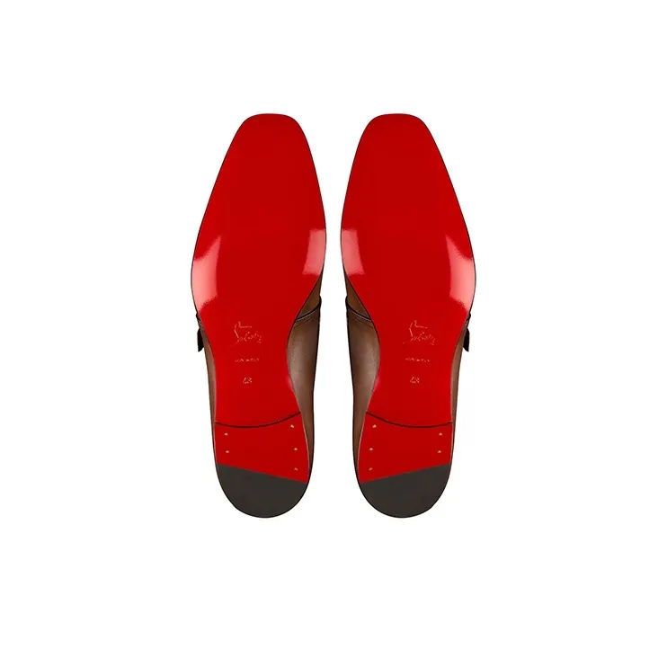 Christian Louboutin Men's Casual Shoes Men Low Top Brown-4