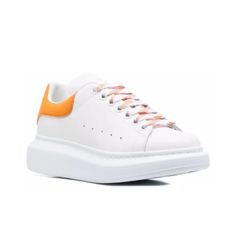 Alexander McQueen Oversized Sneaker 'Orange Suede' Women's-2