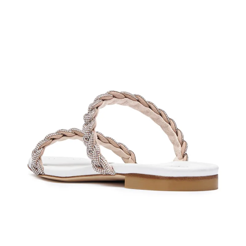 stuart weitzman Addison Slide Sandals-4
