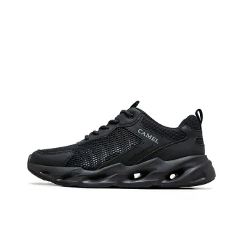 CAMEL Balance Support Low-Top Casual Shoes Men's Black