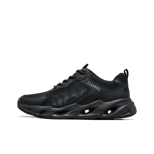 CAMEL Balance Support Low-Top Casual Shoes Men's Black