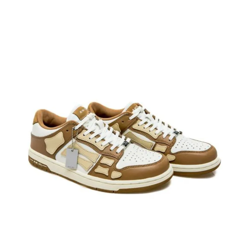 AMIRI Skel Top Low Brown Tan-2
