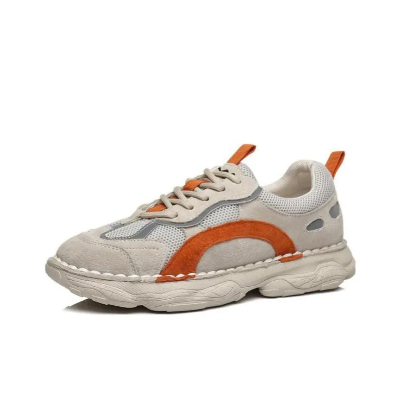 TARRAMARRA Chunky Sneakers Women's Low Top Gray Green/Gray Yellow/Gray Red-8