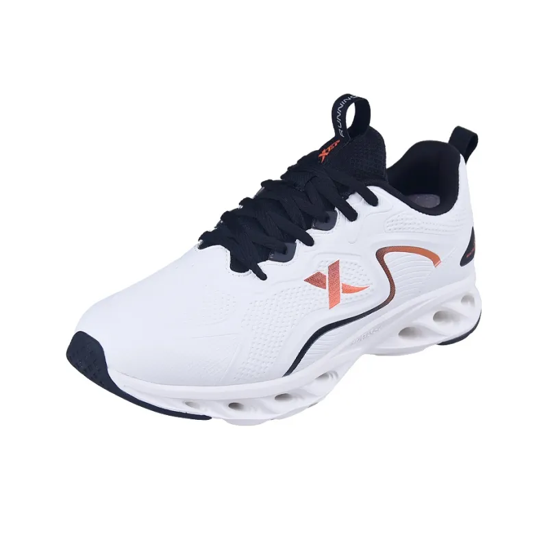 XTEP Cushioning Wear Resistant Low Top Running Shoes Men's Sail White-1