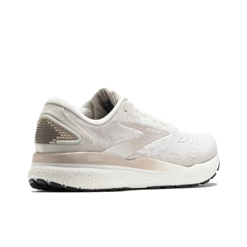 Brooks Anti Slip Wear Resistant Low Top Casual Running Shoes Men's Milk White-3