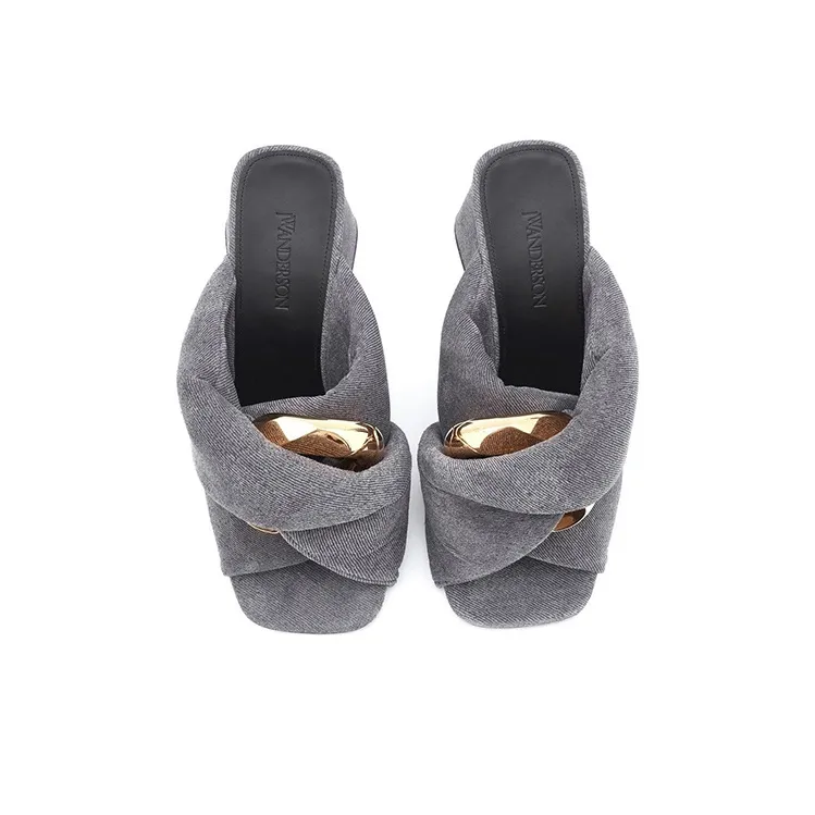 JW Anderson Crossover-strap Mid-heel Mules-3