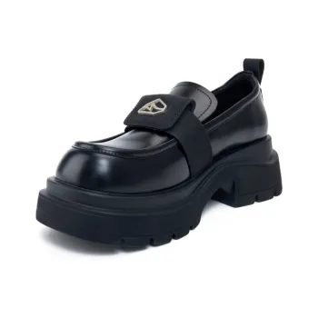 HERLOOK Pocket Decoration Slip on Loafers Women's